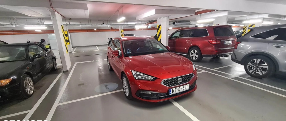Seat Leon cena 91000 przebieg: 16000, rok produkcji 2020 z Warszawa małe 154